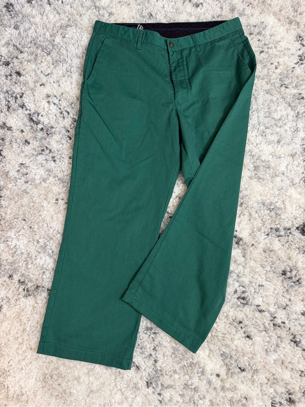Volcom Deep Green Men's Skater Pants